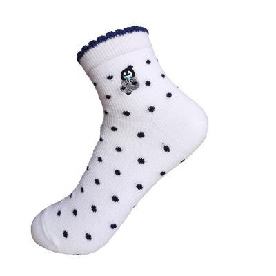 China Anti-Foul Polka Dot Jacquard Embroidered Animal Pattern Scented Socks Ladies Boston Red Sox for sale