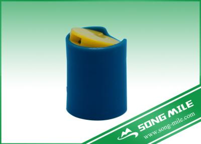 China 24/410 Blue Plastic Disc Top Cap Made of PP Material for sale