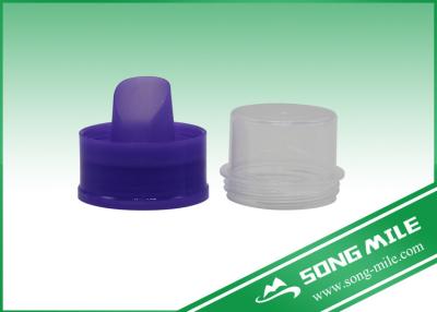 China 28mm 30mm Plastic Purple Normal Laundry Detergent Cap for sale