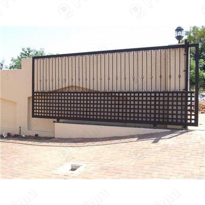 China Anti-theft Villa Guard Front Driveway Entrance Gates Luxury Design for sale