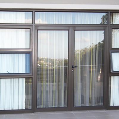 China Modern Balcony Glass Aluminum Glass Design Low-E Sliding Doors for sale