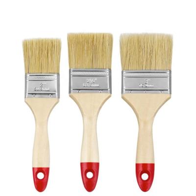 China Hot Sale 55mm Polyester Hollow Hair Long Handle Paint Brush for sale