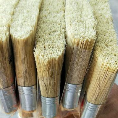 China Durable synthetic bristle universal flat paintbrush for sale