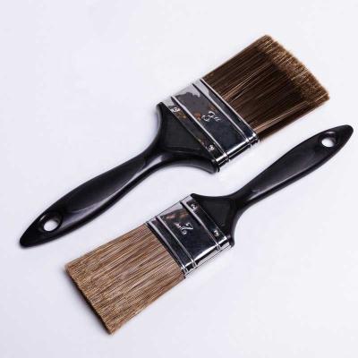 China Durable Economic Durable Bristle Natural Chip Wooden Handle Paint Brush for sale