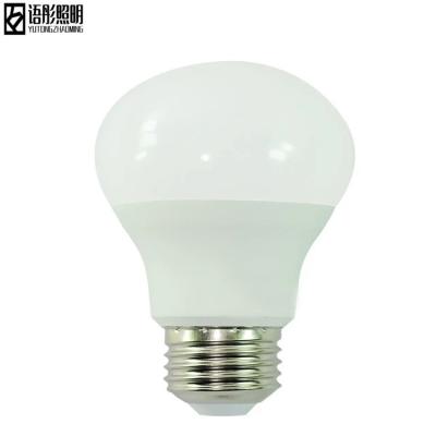 China Desk 5W LED Bulb Plastic-Coated Aluminum Screw Lamp E27 B22 White Light Shell Energy Saving for sale