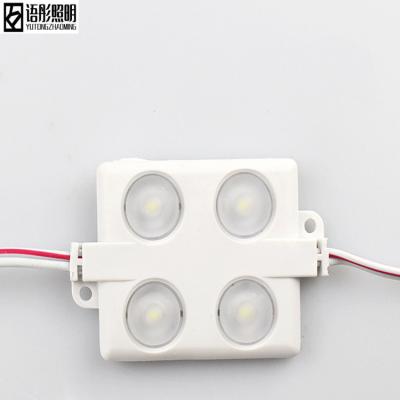 China AlGaInP 2835 Module Advertising Module Light 4led Injection Molding Module for sale