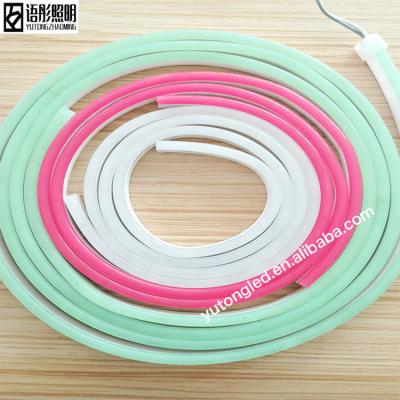 China LANDSCAPE Leads Silicone Strip 6*12mm Thin Light Dome Neon Outdoor Neon Sign Light for sale