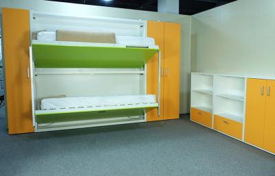 China Transformable Hidden Bunk Wall Beds mechanism for Space Saving , echo Friendly Material for sale