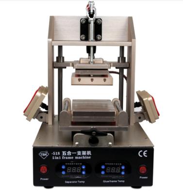 China Factory 5 in 1 vacuum oca machine automatic LCD OCA glue laminating adhesive remover removing machine with molds for sale