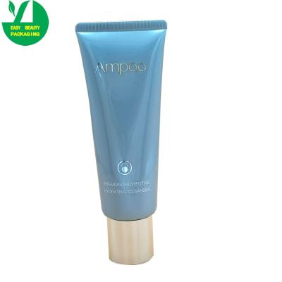 China Cosmetics 200ml 5 layers plastic tube face wash cream cosmetic packaging tube for sale