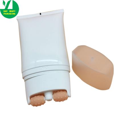 China New Arrival 120ml Cosmetic Empty Massage Roller Ball Tube Lotion Cream Packaging Custom Packaging For Body Care Plastic Container for sale