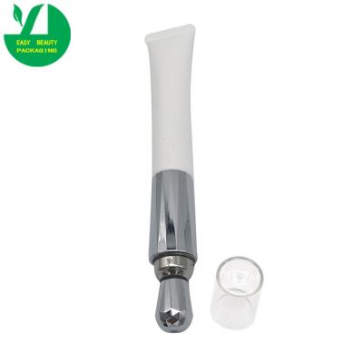 China New cosmetic electric eye cream massage tube packaging with vibration applicator head for sale