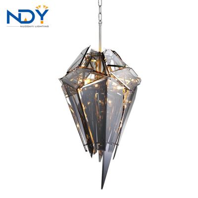 China Contemporary Living Room Simple Style Lamp Restaurant Bedroom Bar Atmosphere Post Modern Light Luxury Chandelier Pendant Light for sale