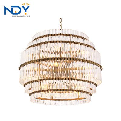 China Contemporary America Style Modern Luxury Hotel Home Minimalist Postmodern Led Chandelier Lighting Pendant Lamp For Bedroom for sale