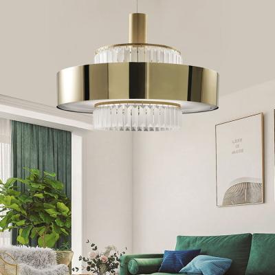 China Contemporary Simple Modern G9 Luxury Crystal Living Dining Room Bedroom Villa LED Chandelier Pendant Light for sale