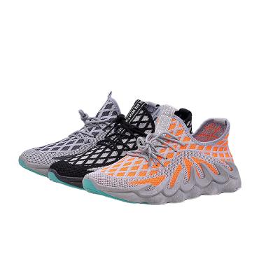 China Unique 2022 fashion trainers TPR mesh insole shoes stock low moq casual basketball sports running shoes for sale