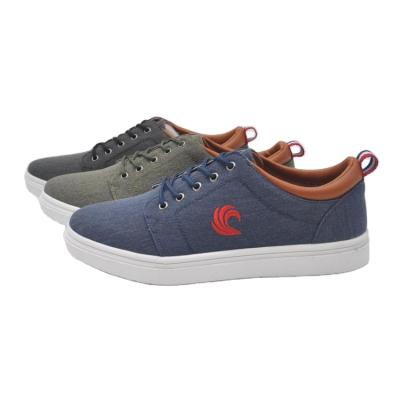 China Fashion trend jeans canvas shoes man sports fashion wholesale canvas shoes wholesale and OEM canvas shoe for sale