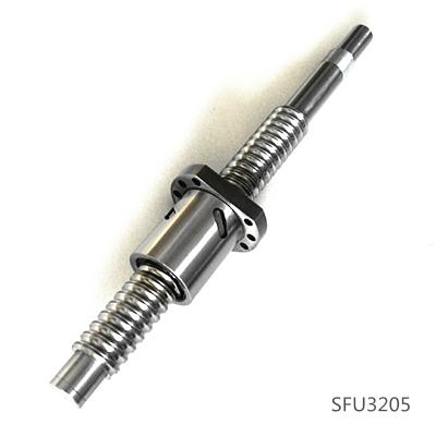 China 3D Printer 32mm High Precision Ball Screw SFU3205 With Single Flange Ball Nut For CNC for sale