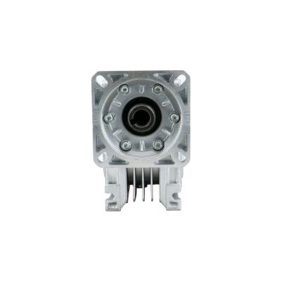 China Hotels Worm Gearbox RV040 Speed ​​Reducer 18mm Output 90 Degree Ratio 5:1-100:1 For Nema34 86mm Flange Stepper Motor for sale