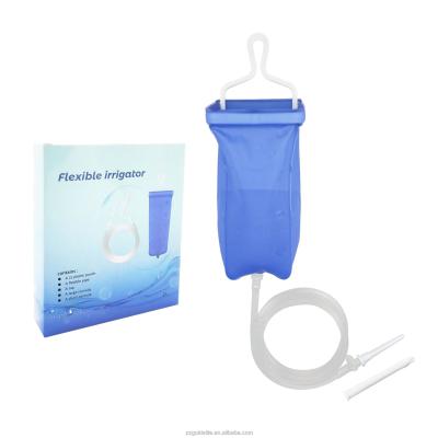 China Small Size Outdoor Use PVC Enema Bag Enema Set for sale