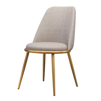 China Other Design Luxury Furniture Cafe Dining Chair Modern White And Gold Dining Chairs DC005 for sale