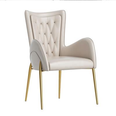 China Other Nordic Home Furniture Upholstered Chairs For Dining Room Dining Chair DC010 Luxury for sale