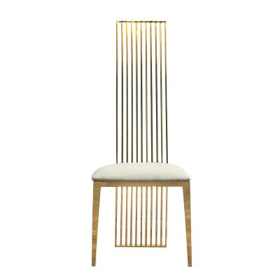 China Other Design Luxury Furniture Dining Chair Modern French Gold Dining Chair DC011 Modern Stylish for sale