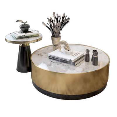 China Other Promotion Living Room Tea Table High Quality White Marble For Outdoor Coffee Table CF018 for sale