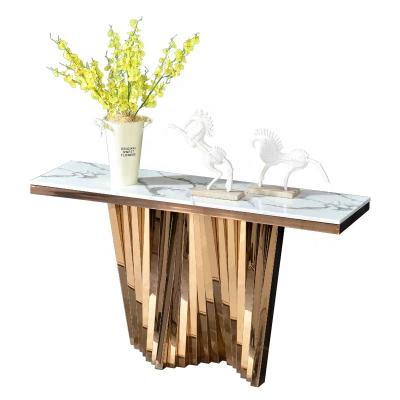 China Other Furniture Hallway Entrance Hallway Entry Table Console Black Console Table With Shelves CT006 for sale