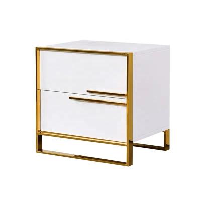 China China Wholesale Modern Nordic Bedside Table Cabinet Assembled Storage Cabinet Nightstand Nordic Bedside Table BS001 for sale