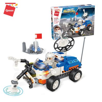 China Model Education Toys Building Block Toy New Release Kids Building Block Moon Explorer Set for sale