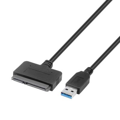 China COMPUTER USB 3.0 to SATA 22 Pin External Converter Cable for 2.5