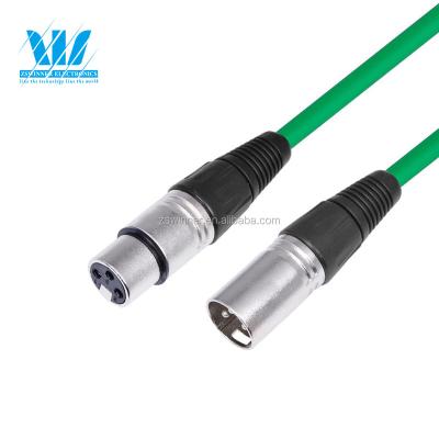 China Microphone 6ft 10ft 50ft 3 Pin Ultra Male to Female XLR Series Audio Cords Cable for Microphone and Audio Guitar for sale