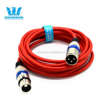 China Ultra Flexible Microphone 3 Pin XLR Mic Microphone Cable Male To Female 1ft 3ft 6ft 10ft 20ft 30ft 50ft 100ft For Amplifier/Speaker Pigtail for sale