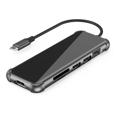 China COMPUTER 6 in 1 USB C Hub High Speed ​​5 Gbps Laptop Type C Hub with Hd-MI PD TF SD Card 3.0 Usb2.0 Usb Drive for sale