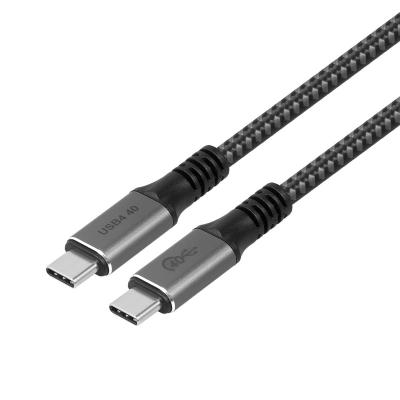 China New Arrival Computer Usb4 Cable Thunderbolt 4 Cable PD 100W 40Gbps 8K 60Hz HD Usb C Usb C To Type C Data Cable for sale