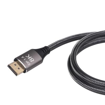 China High Speed ​​COMPUTER Displayport 1.4V Video Audio Cable Male To 8K Male DP Cable for sale