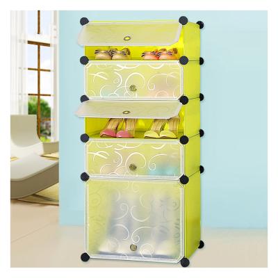 China Adjustable (Height) Guaranteed Small Storage Cheapest Quality Price Modern Shoe Rack Cabinet Suitable Simple Modern Multi-Layer Space Saving Dustproof for sale