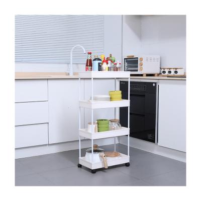 China Indoor And Outdoor Factory Sale Stainless Steel Storage Movable Racks Racks Kitchen With Wheel for sale