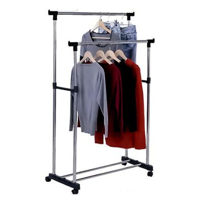 China Cheap modern indoor jumpsuit display clothes stretch stainless steel bipolar stretch clothes stretch for sale