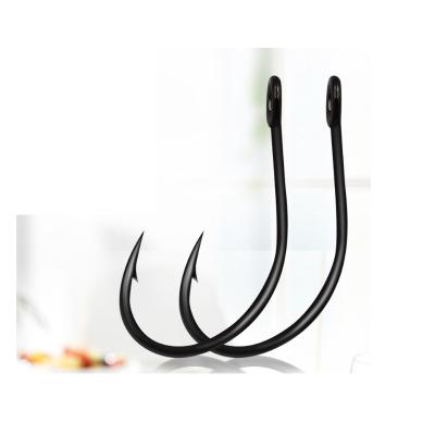 China Bulk high carbon steel wholesale anti-corrosion fishing hook the single hook for soft for sale