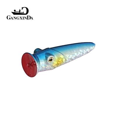 China ABS GXD 27.5g 130mm Tall Hard Plastic Snap Toy Lure Fishing Lure Popper With Big Space To Hold Things for sale