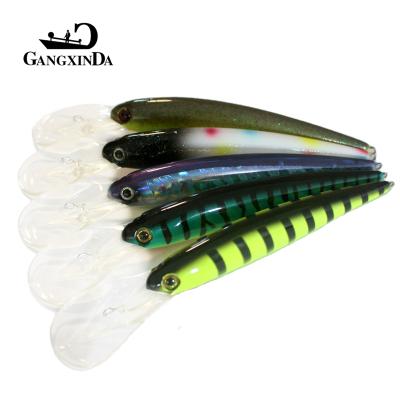 China ABS Minnow GXD PESCA Floating Bass Fishing Lure 17g Hard Plastic Artificial Bait Supplier 119mm Lure for sale