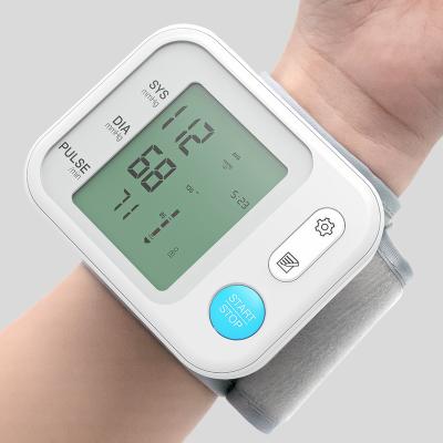 China High Accuracy Automatic Medical Blood Pressure Monitor Wrist Blood Pressure Meter Electric Digital Sphygmomanometer for sale