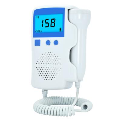 China Fetal Heart Rate Monitor Pocket Fetal Heart Rate Baby Doppler Monitoring for sale