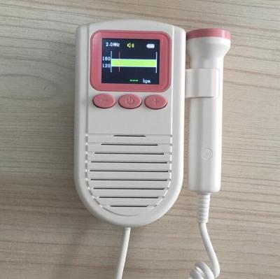 China Check Baby's Heartbeat 2017 Hot Sale Heartbeat Fetal Doppler Baby Monitor with CE Approval for sale