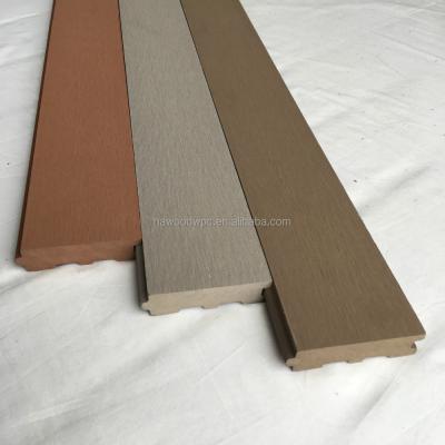 China Porch/Garden Flooring/Exterior Exterior WPC Decking, fluted decking for sale