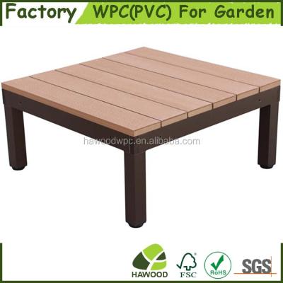 China High Quality Easily Assembled Modular All Weather Adjustable Furniture DIY WPC Garden Decking System for sale