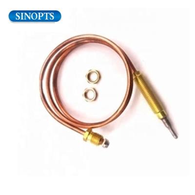 China Gas Furnace Heater Ceramic Thermocouple Universal Thermocouple 150cm for sale