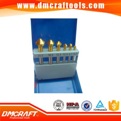 China 3flut hss countersink drill bit set for sale